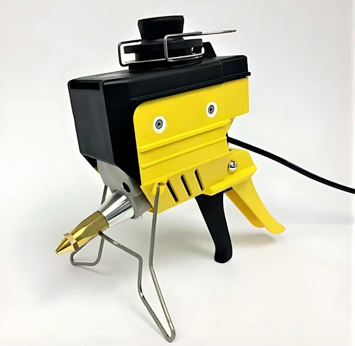 MS80 Hot Melt Glue Gun for Manual Glue Application, with Interchangeable Spray Heads, Suitable for Packaging