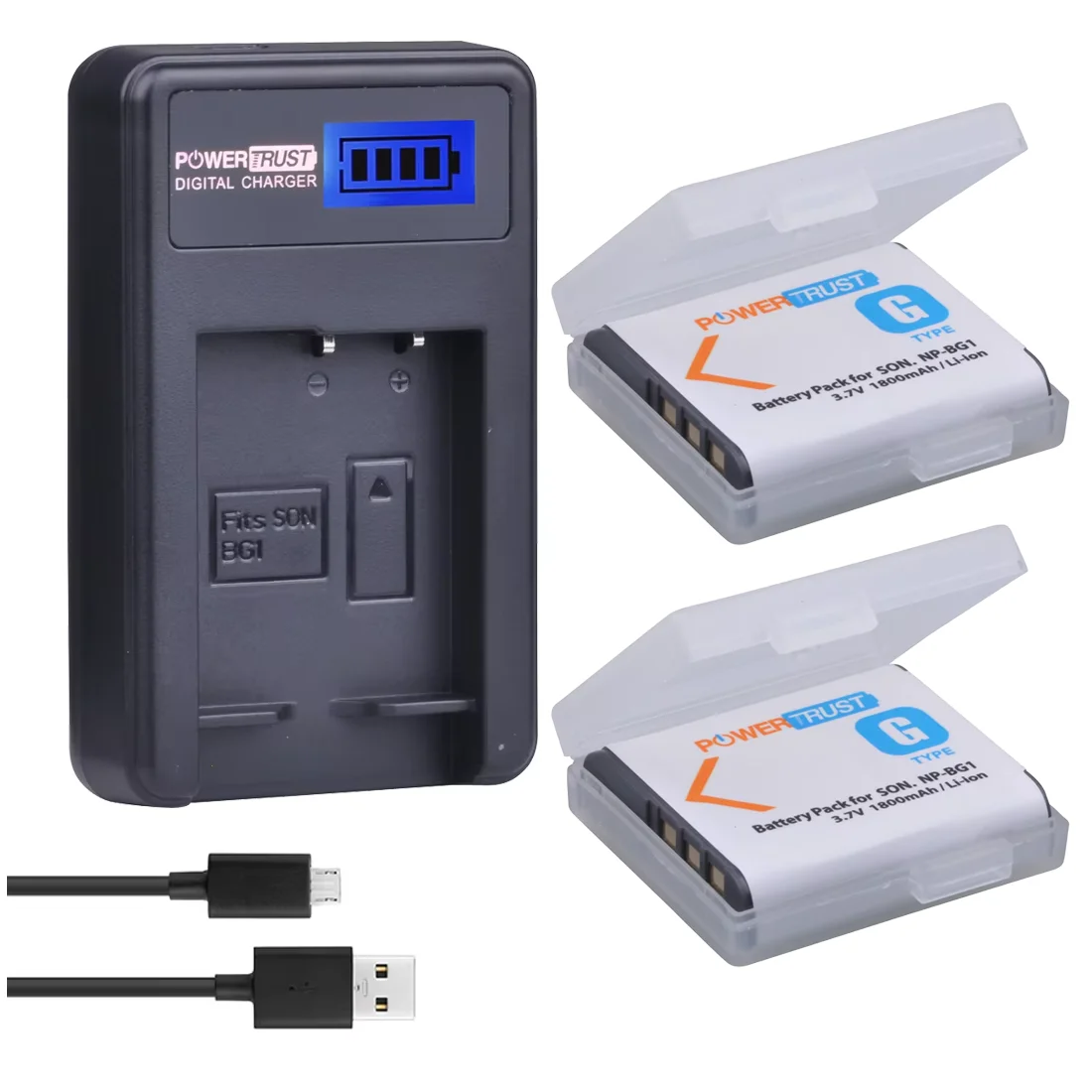 NP-BG1 NP-FG1 G Type Battery/ BC-CSG CSGB TRG Charger for Sony HDR-GW55,HDR-GW77, DSC-H7, DSC-H9,DSC-H10 HX10 W30 Digital Camera