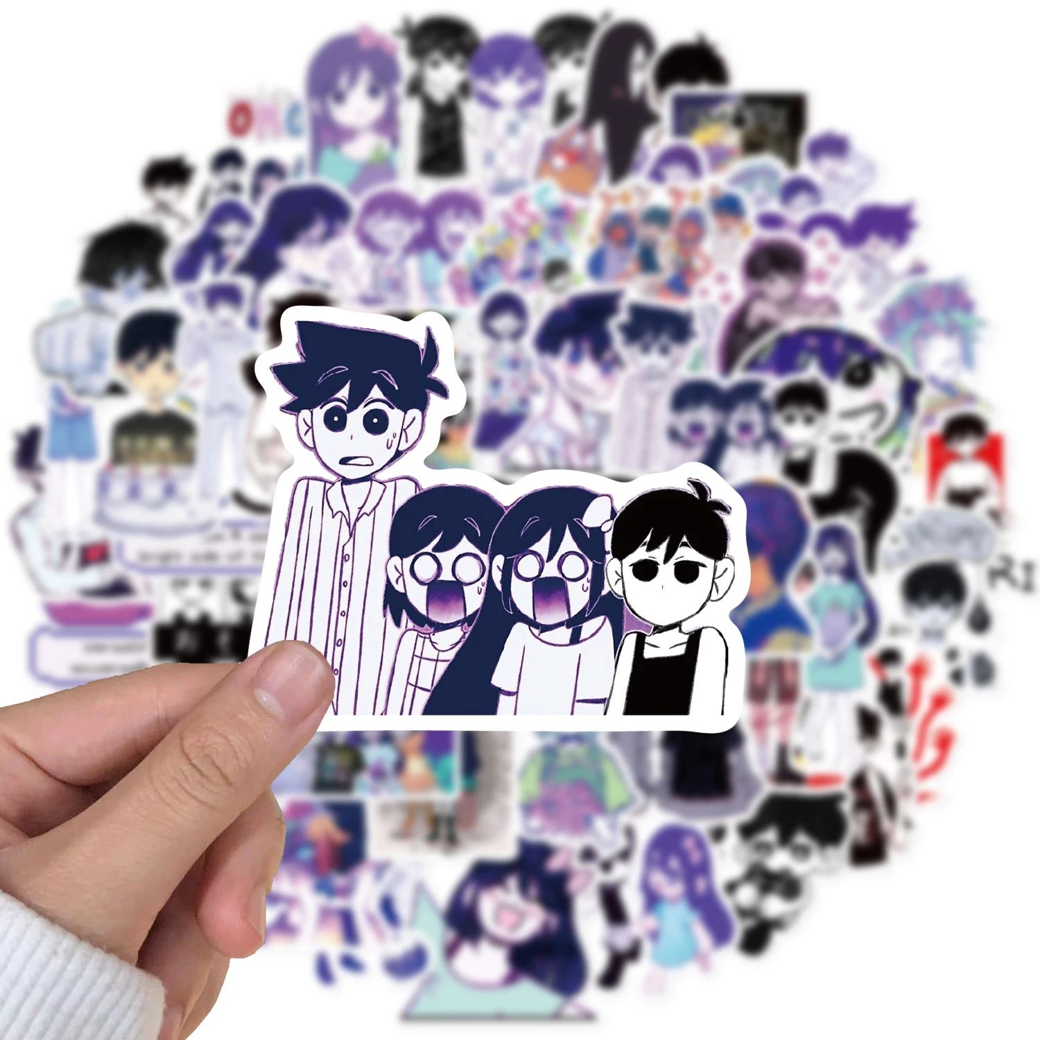 10/50PCS Game Omori Stickers Anime Decal Waterproof Graffiti DIY Skateboard Motorcycle Laptop Cartoon Sticker Toy Wholesale