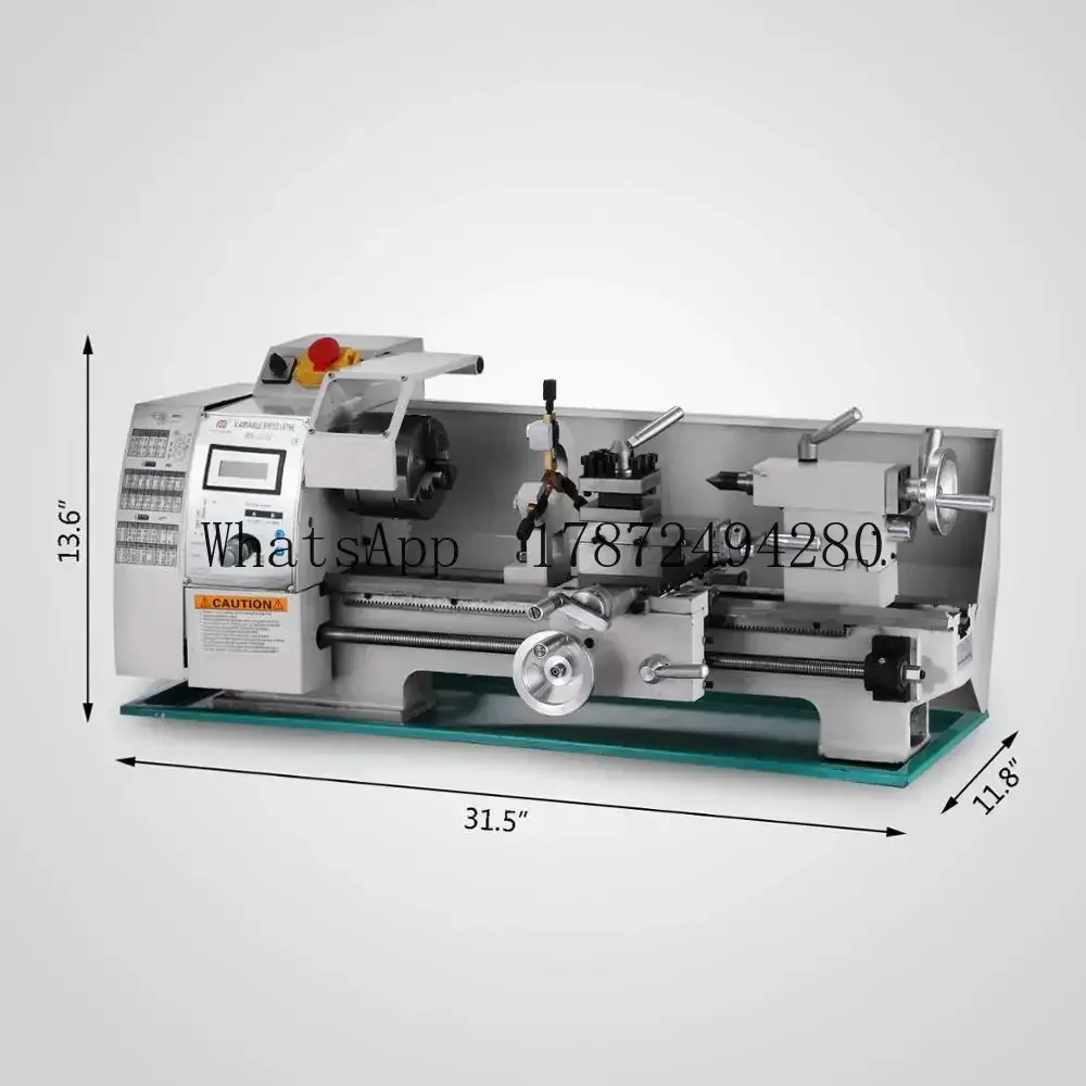 

Mini Metal Lathe 8x16 Inch Mini Lathe CNC Lathe Machine Price New Processing Variable Speed