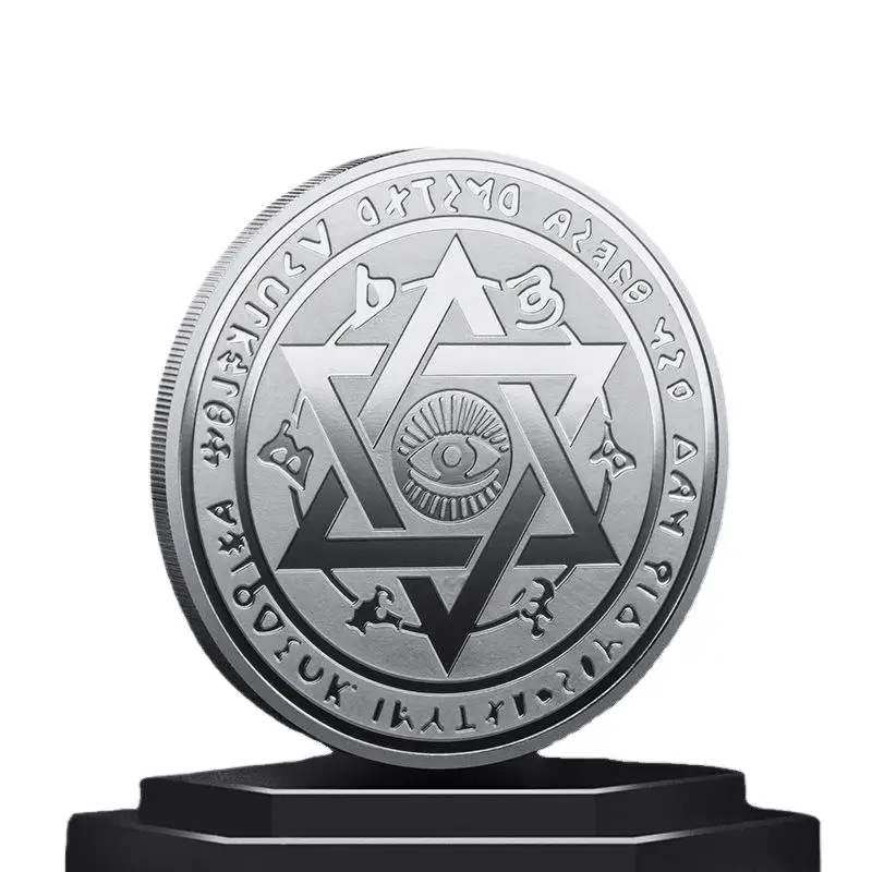 Monete da collezione Cleopatra greca Attrazioni turistiche Collezione di monete fortunate del commercio egiziano Medaglie commemorative