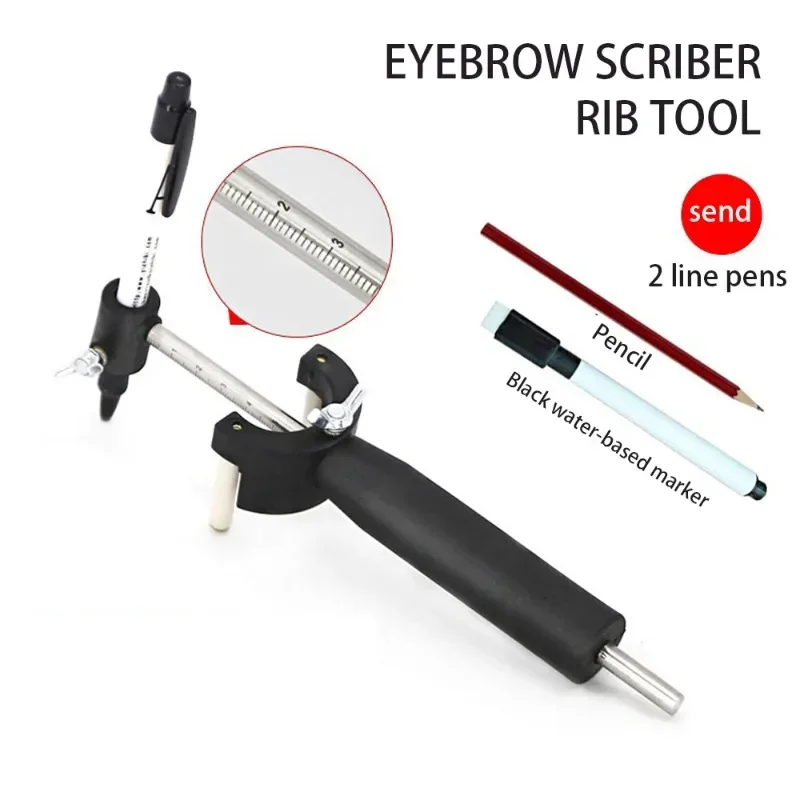 

Parallel Scriber Fender Ridge Drawing Car Sheet Metal Dent Repair Tool Data Recovery Paint Plate Surface Marking Drawing Tool