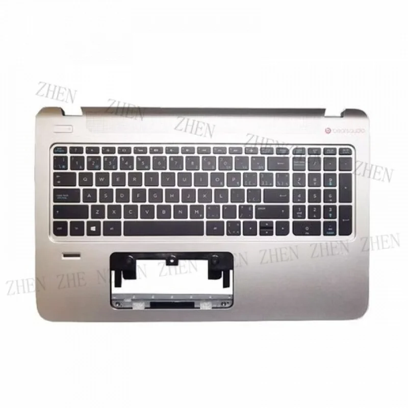 Y 1PC C Shell palmrest with Backlit Keyboard Sliver For HP 15-k 15-p TPN-q140