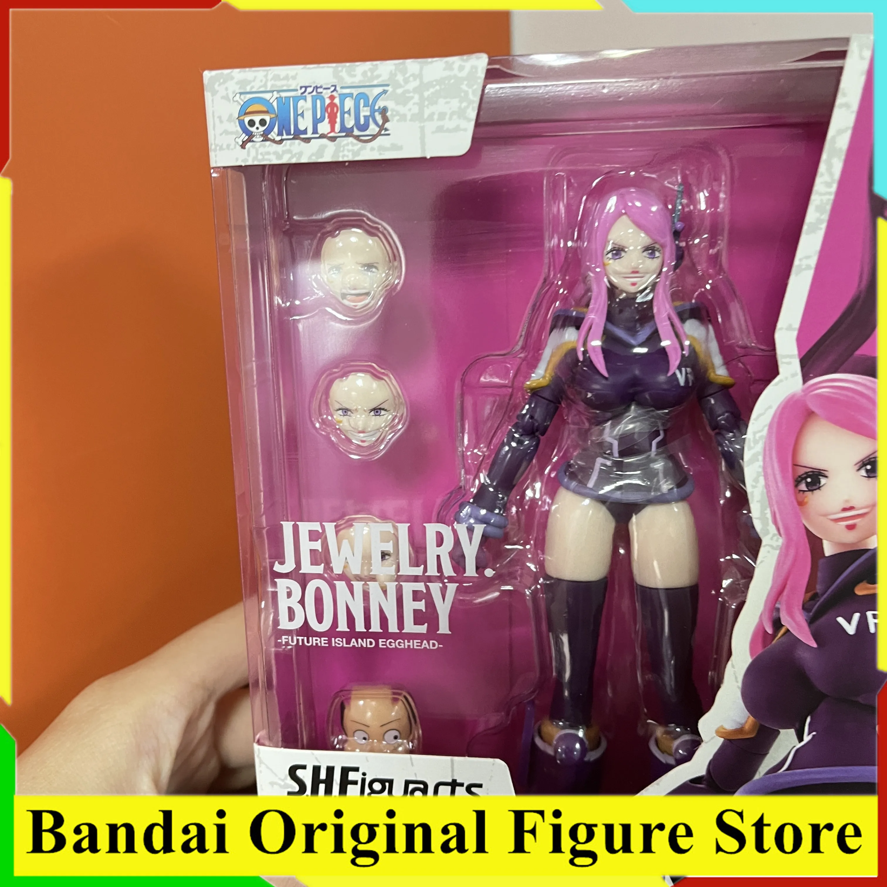 الأصلي بانداي S.H.Figiarts قطعة واحدة مجوهرات بوني المستقبل جزيرة البيض ألعاب شخصيات الحركة البلاستيكية نموذج جمع دمية