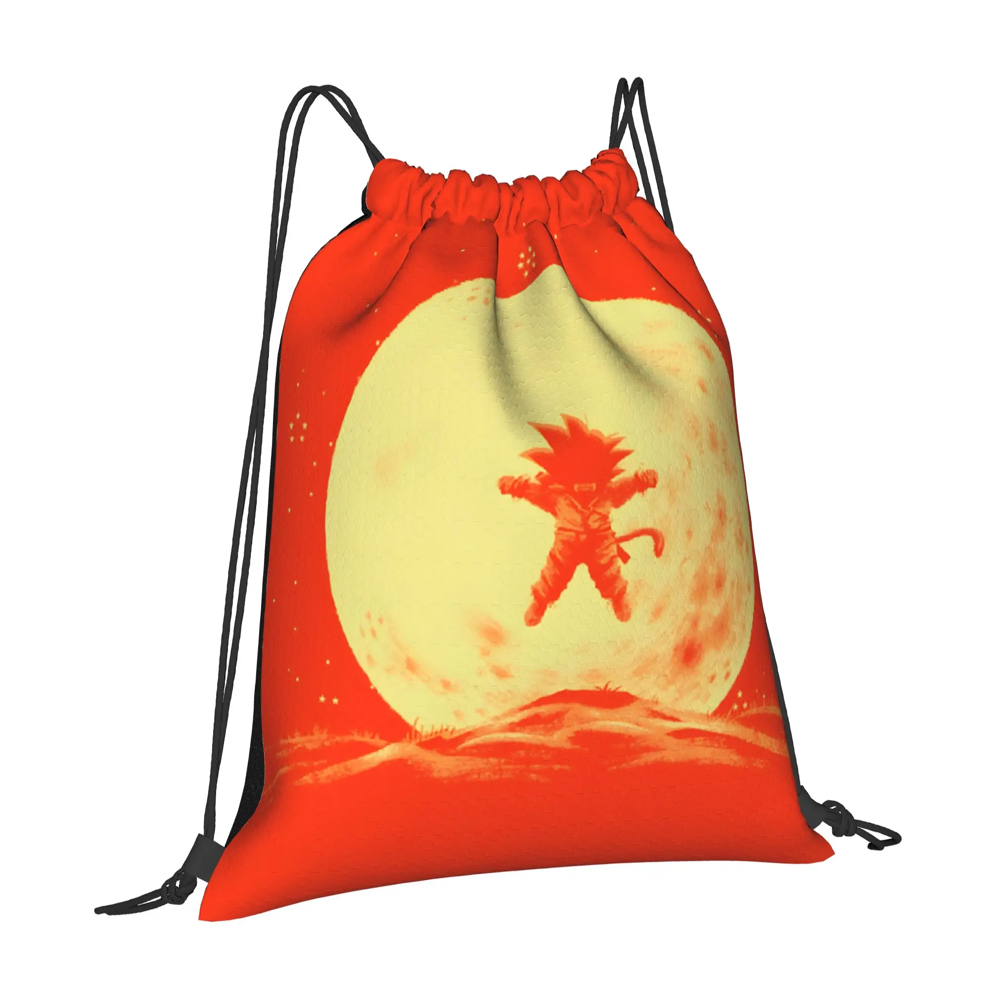1 pc DRAGON BALL  Drawstring Bags Hiking Storage Backpack School Shoe Bag