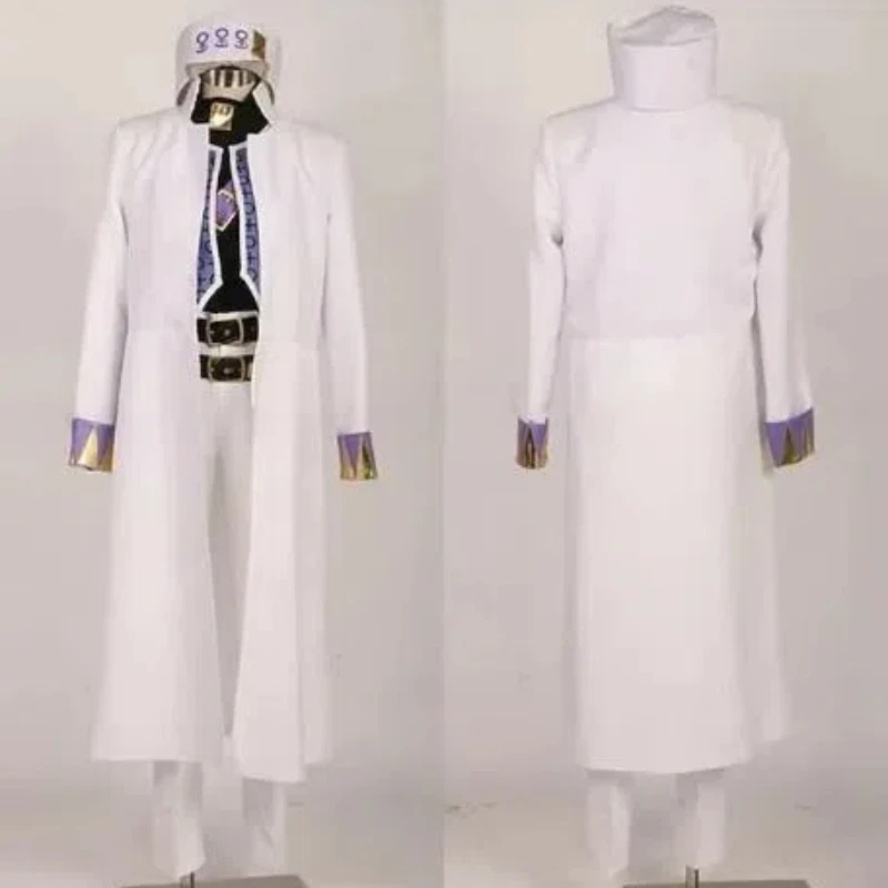 IN STOCK DIAMOND IS UNBREAKABLE Part 4 Jotaro Kujo Uniform Outfit Anime Cosplay Costume