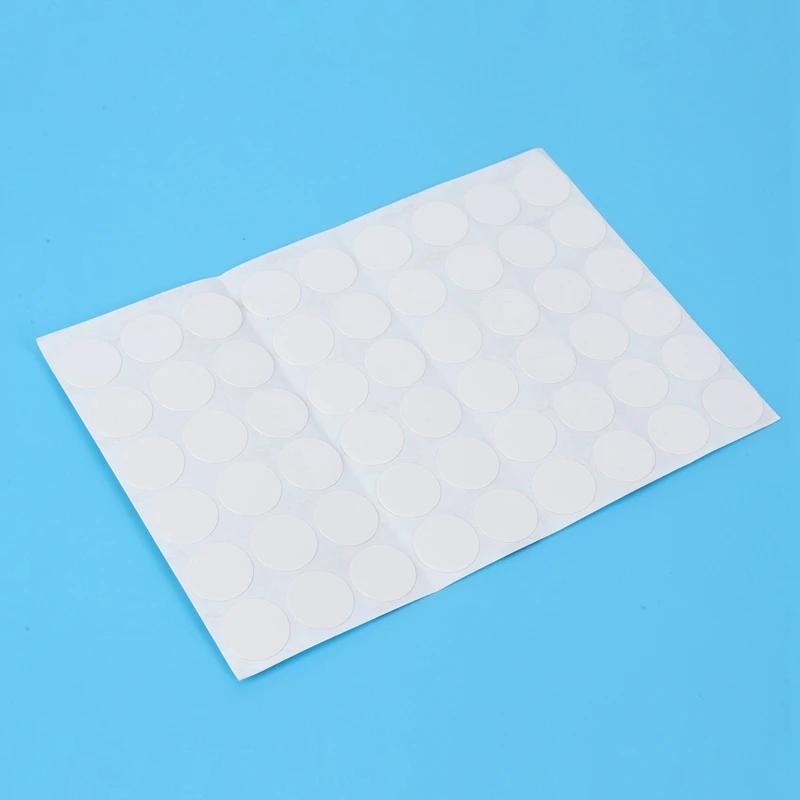 أغطية مسامير ذاتية اللصق ، قبعات ، ملصقات ، أبيض ، خزانة ملابس ، خزانة ، 10 قطعة