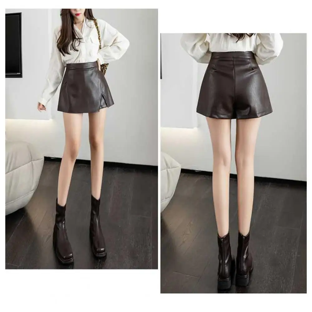 

Sexy Club Skirt Shorts Mini Winter Summer Skirt Shorts Solid Color Firm Stitching Club Skirt Shorts Match Top