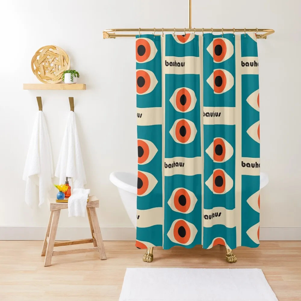 

Bauhaus #51 Shower Curtain Bathroom And Shower Products Bathroom Accessories Cute Shower Bathroom Set Curtain