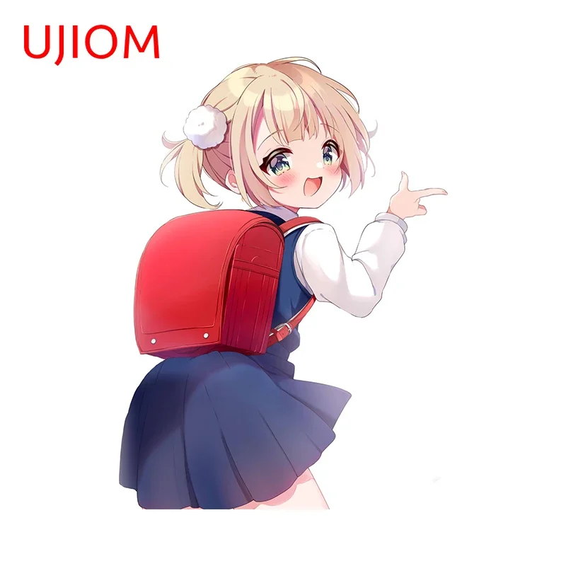 UJIOM Adorable Shigure Hololive Cartoon Wall Stickers Creative Amusing Living Room Decoration Decals Great Bathroom Decoration