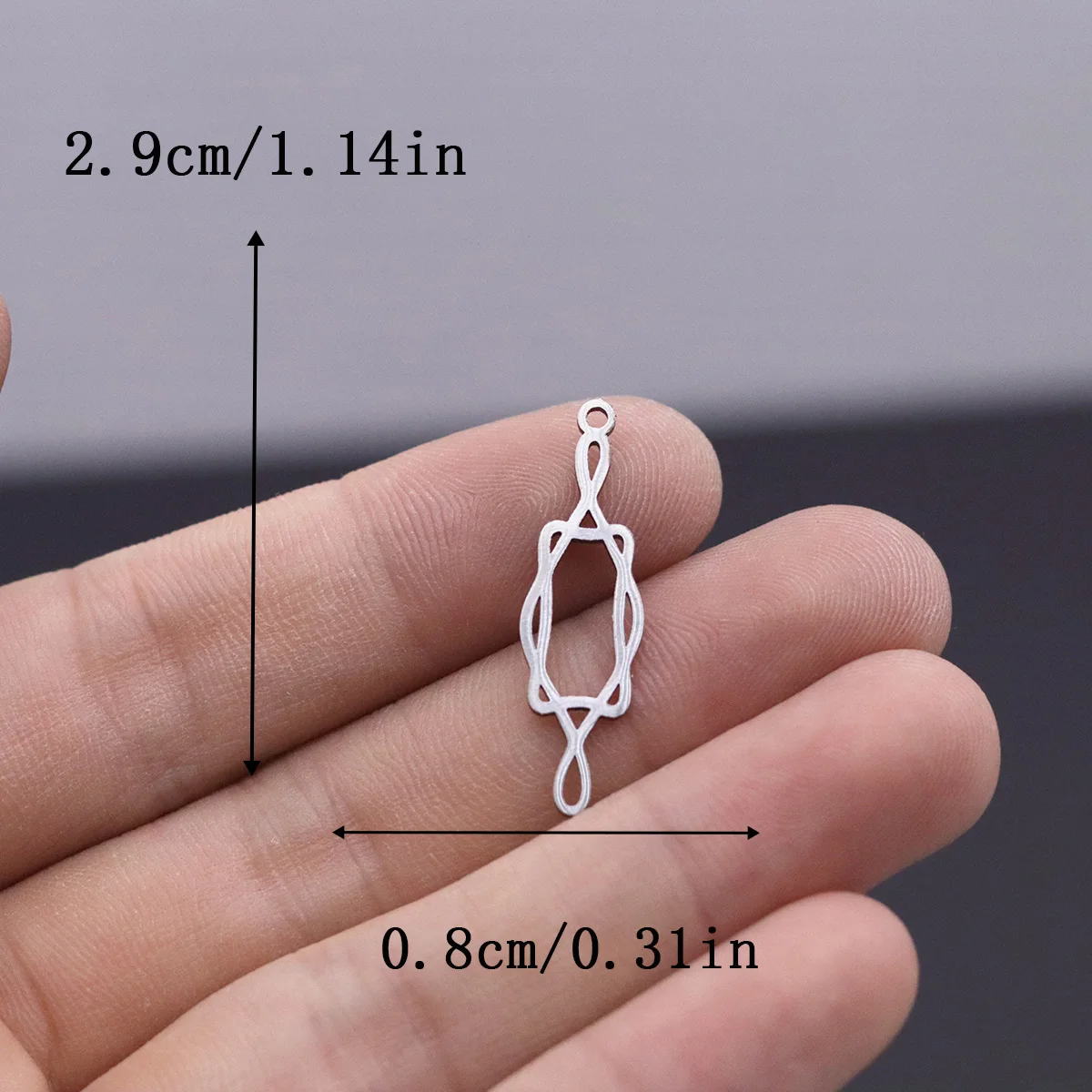 3pcs Celtic Knot Infinity Link Connector Charms For Bracelet Necklace Earrings Jewelry Making DIY Handmade Craft Pendant