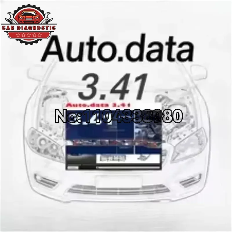 2026 hot selling newest  for Autodata 3.41 Polish Language Auto Car Repair diagnosis Software wiring diagrams data Autodata