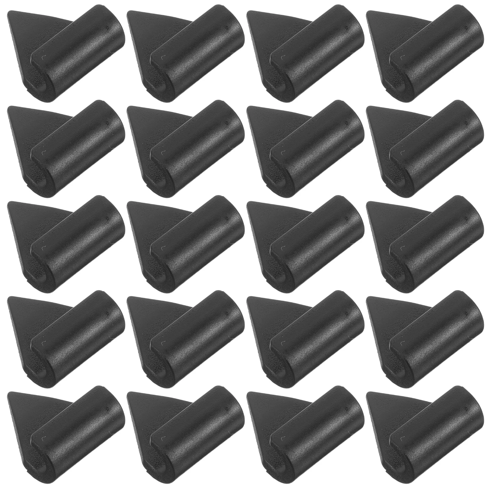 

30 Pcs Automotive Cord Wire Holder Keeper Car Data Cable Clip Clips Black Organizer Clamps
