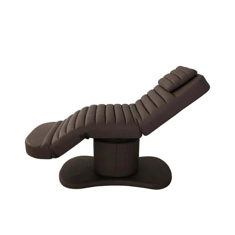 Electric 3-Motor Ergonomic Beauty Massage Bed With Adjustable Height For Spa Tattoo And Eyelash Salon Treatments