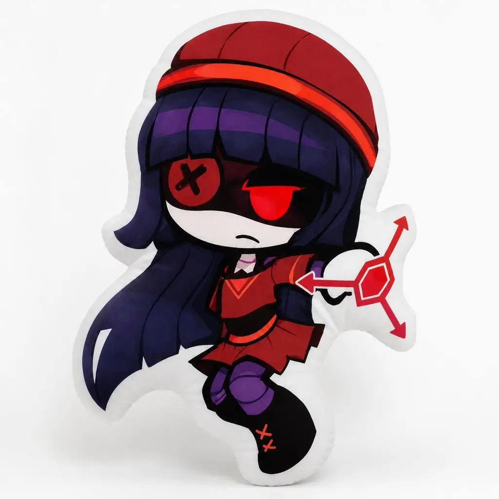 Murder Drones Doll Telekinesis Russian Robot Anime Plush Pillow Cushion Irregular Stuffed Throw Pillow Home Decor Gift Sofa Bed