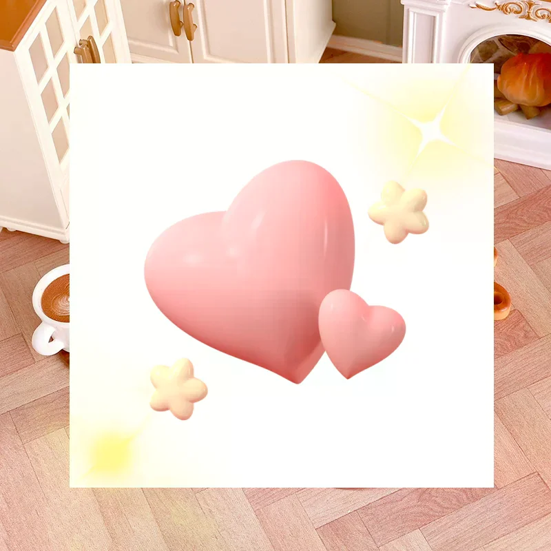 2 ピース/セットドールハウスミニケーキデザートモデルドールハウスミニキッチン装飾ドールハウスアクセサリーごっこ遊びおもちゃ