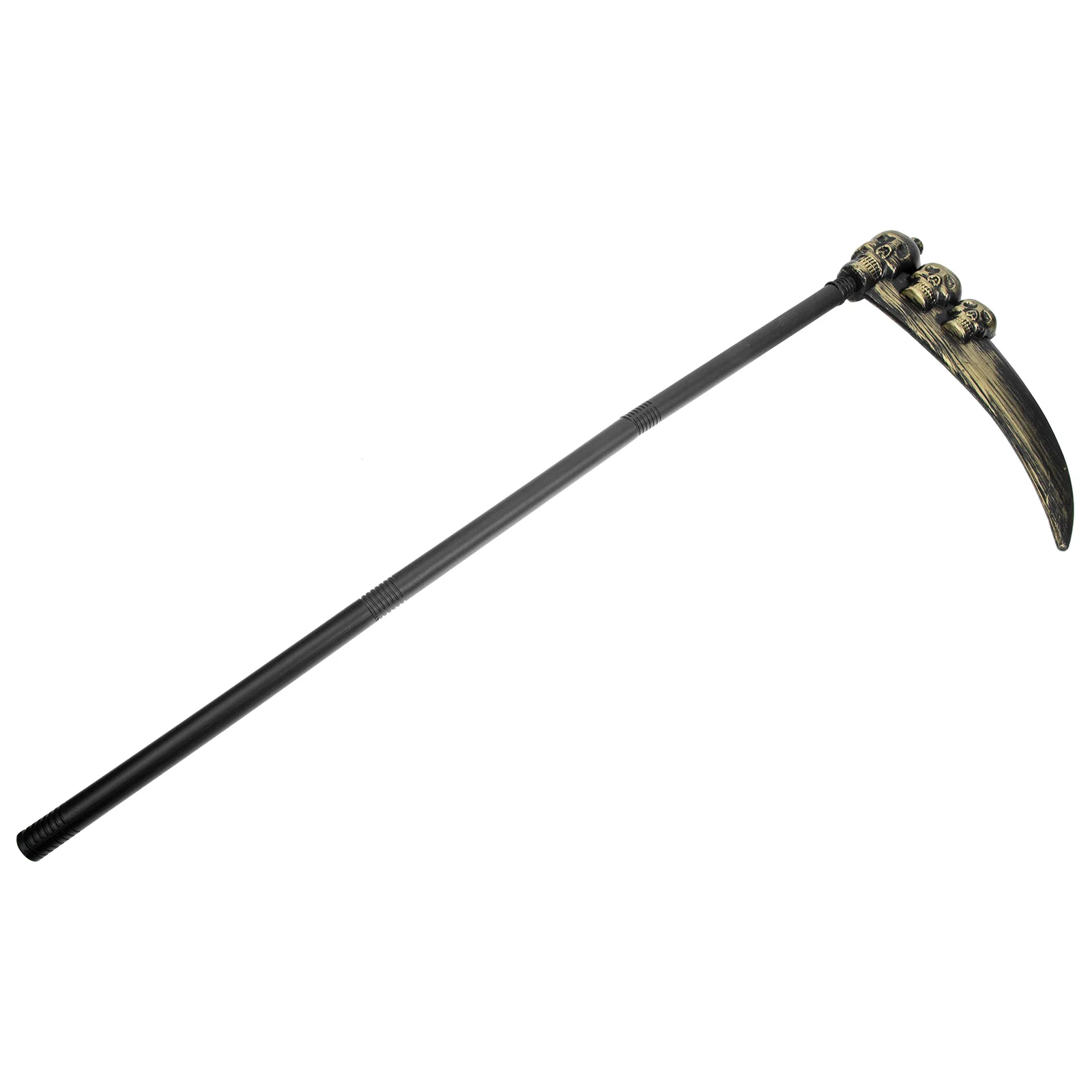 Simulation Fake Scythe Prop Halloween Hatchet Wizzard Wand Death Staff Outfit Cosplay Child Halloween Costume Toy Decoration