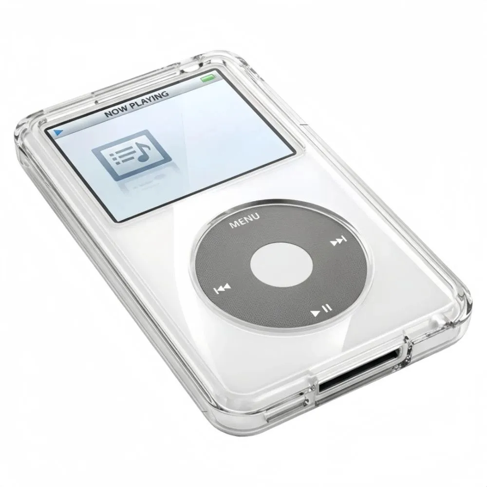 Transparent For IPod Classic Protective Case for iPod Classic 6th Gen 80GB/120GB,7th Gen 160GB & iPod 5th Gen Video 30GB