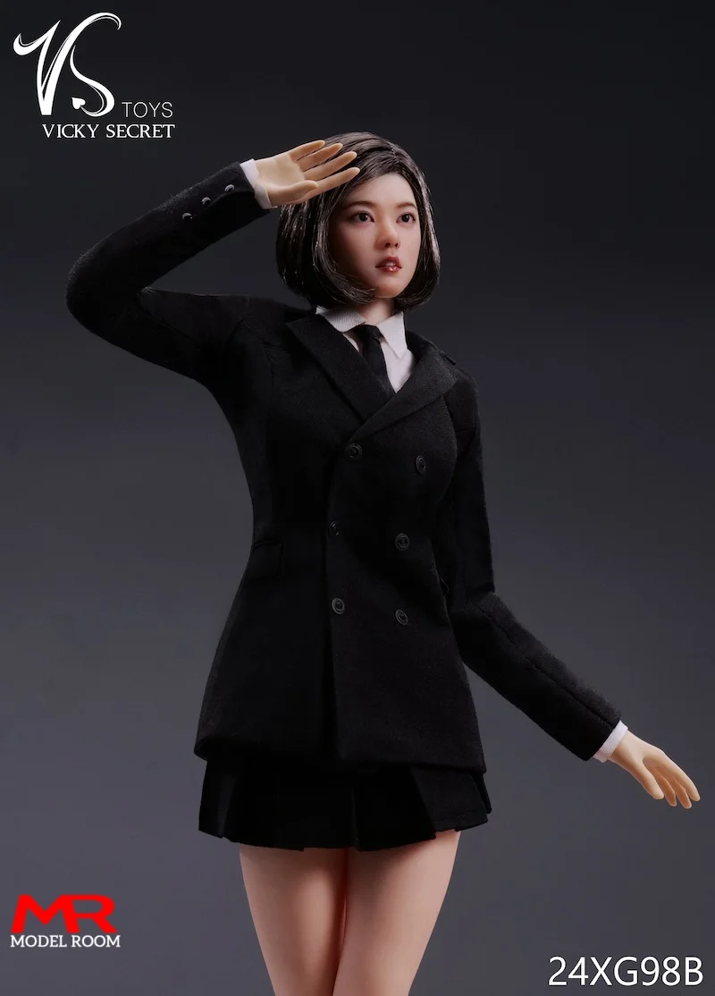 VSTOYS 24XG98 1/6 Vrouwelijke Pak Korte Rok Meisje Groep Kostuum Kleding Model Fit 12 ''TBL JIAOU Action Figure Body poppen