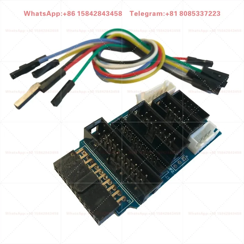 STM32 Debug Programmer Emulator V12, JTAG SWD Debug Tool Full Set Adapter Compatible with V11 V9