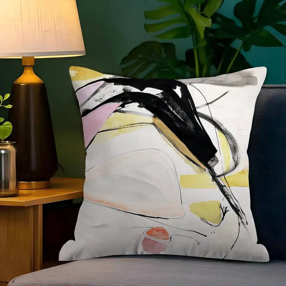 

Art Comic Jinx Maple Design Cushion Cover Happy Autumn Harvest Decor Holiday Decorati Pillow Cover