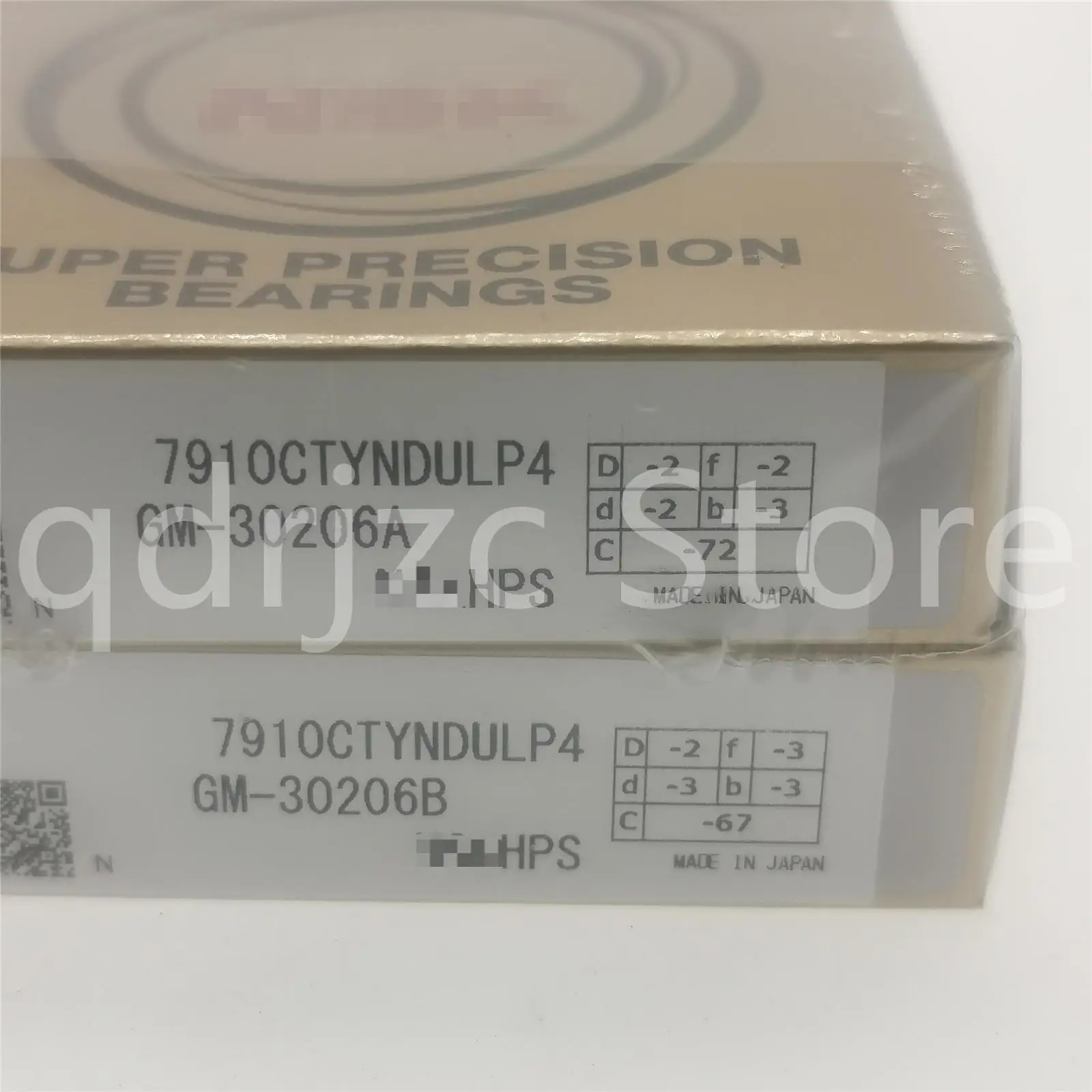 precision angular contact ball bearing 7910CTYNDULP4 7910C DULP4 = 7910CYDU/GLP4 71910CD/P4ADGA 50X72X12mm