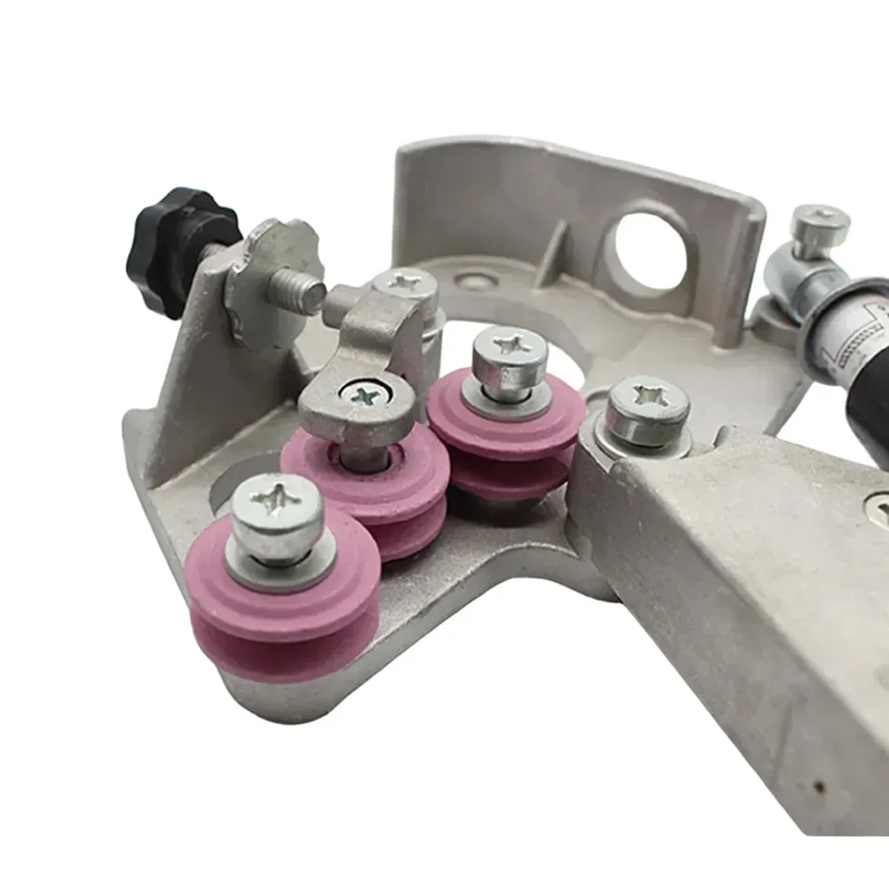 Suporte de roda alimentadora de fio de alumínio, placa de motor para alimentação de fio, soldador eficiente, equipamento de soldagem padrão, 1 peça