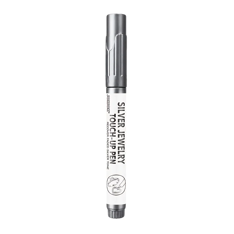 Smooth Ink Repair Pen for Silver Jewelry Car Body & Surface Scratch Fix for Faucets Kitchen & Bathroom