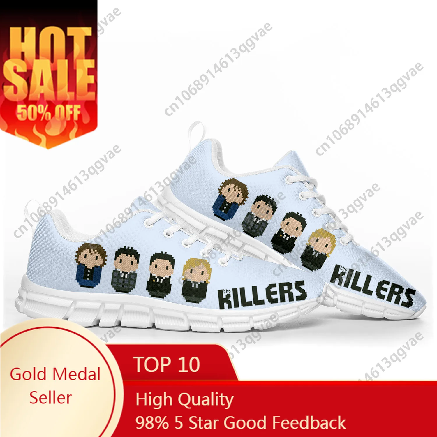 

The Killers Band Mr. Brightside Sports Shoes Mens Womens Teenager Children Customized Sneakers Shoe High Quality Couple Shoes