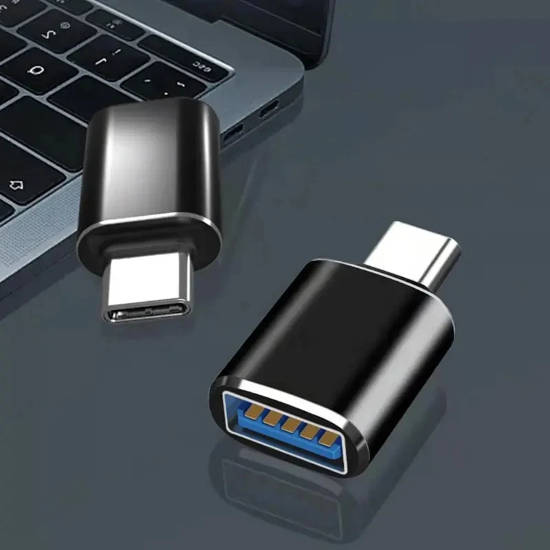 1/2/3/4pcs USB C Adapter, USB C to USB 3.0 Adapter Converter Type C Male to USB A Female OTG Plug Connector for Mac Book iPad