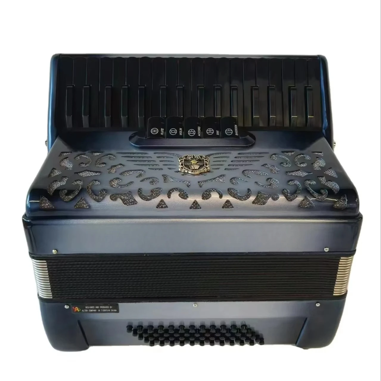 Professional 34 Keys 60 Bass Accordion Music Instrument