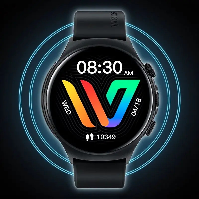 

1,43-дюймовый AMOLED-дисплей, звонок, пульс, артериальное давление, монитор кислорода в крови, мониторинг сна, измерение стресса, умные часы