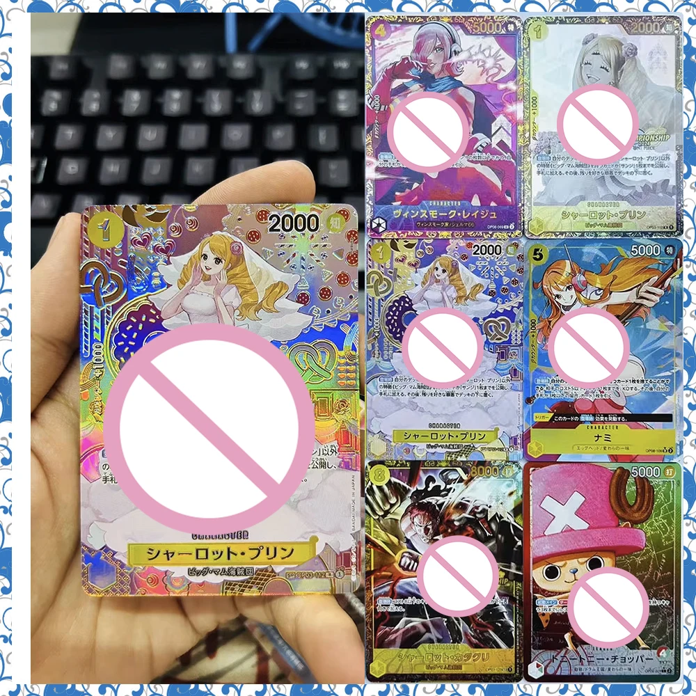 

Аниме One Piece DIY ACG игры для мальчиков игрушки Коллекционные карты подарки на день рождения настольная игра Shirahoshi Silvers Rayleigh Vinsmoke Reiju