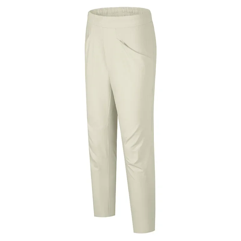 Gym Workout Men Running Pants Elastic Spandex Breathable Fitness Trousers Sport Tennis Training Pants Bodybuilding Sweatpants