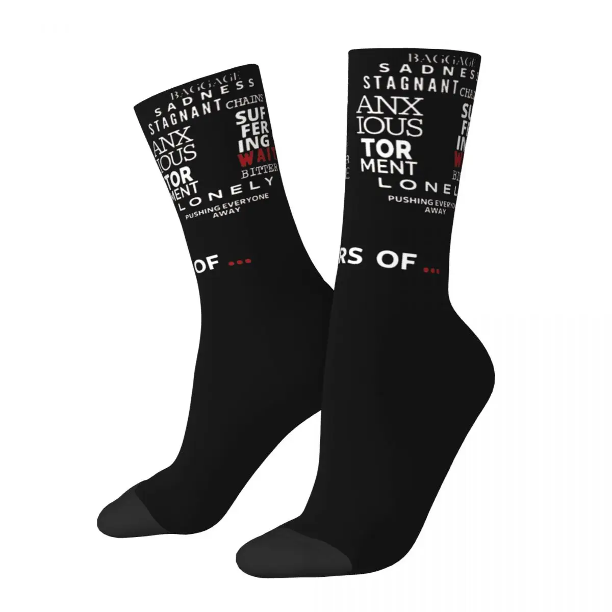 Cozy Female Male Socks NF Hope 30 Years Merch Super Soft Real Music Skateboard Socks All Seasons