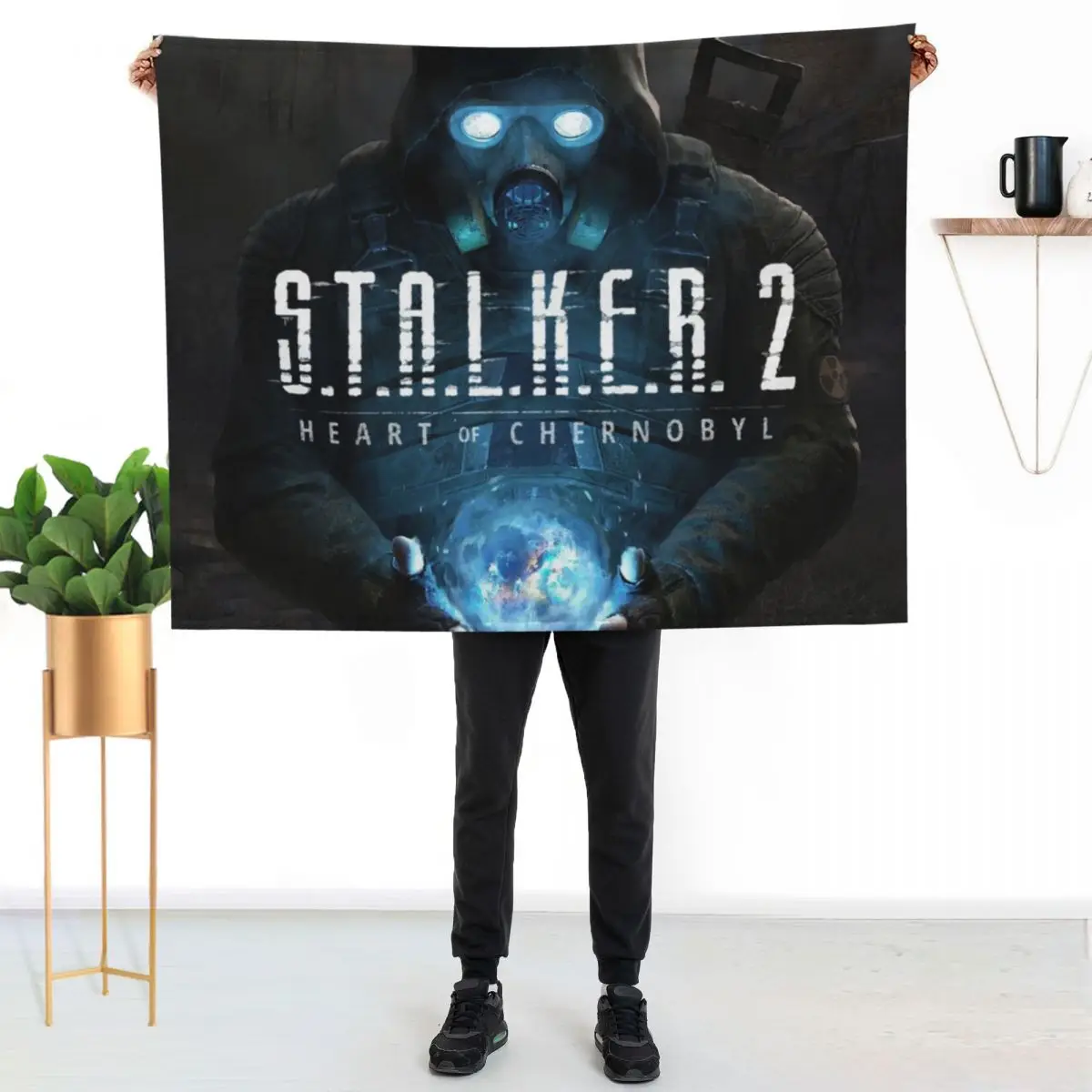 STALKER 2: Heart of Chernobyl 2024 Throw Blanket Extra Large Throw valentine gift ideas Luxury St Kid'S Polar Blankets