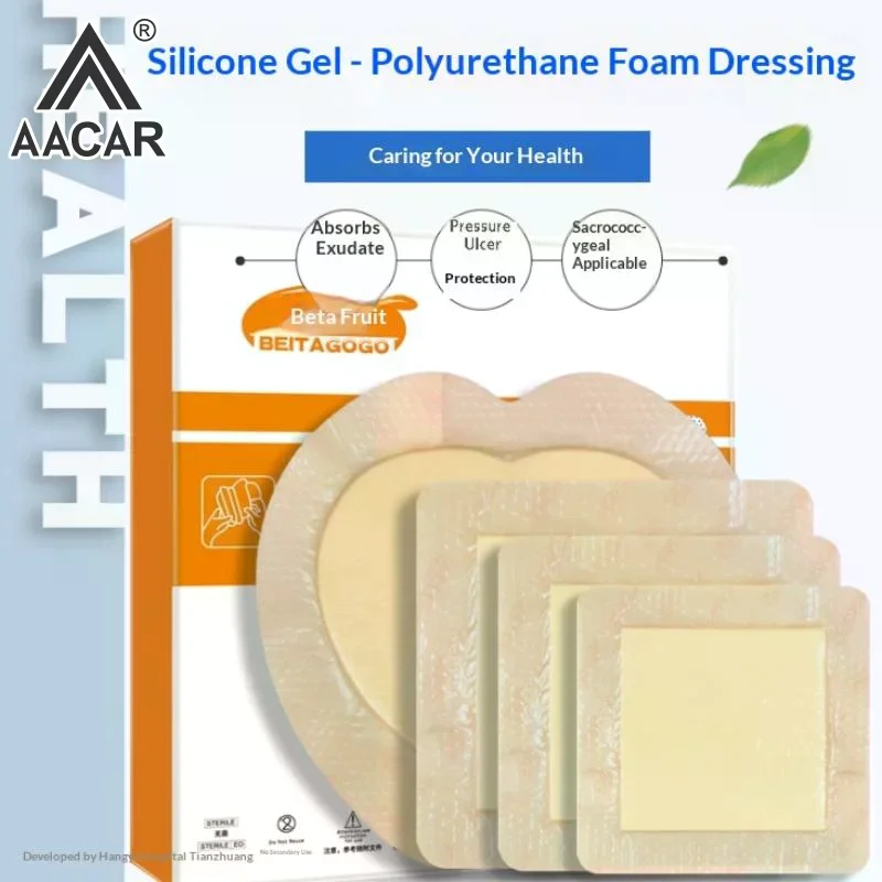 Bedsore Patch Advanced Hydrocolloid Dressing  Protective Sterile Wound Care Pad for Hospital Nursing Home Pressure Sore Relief