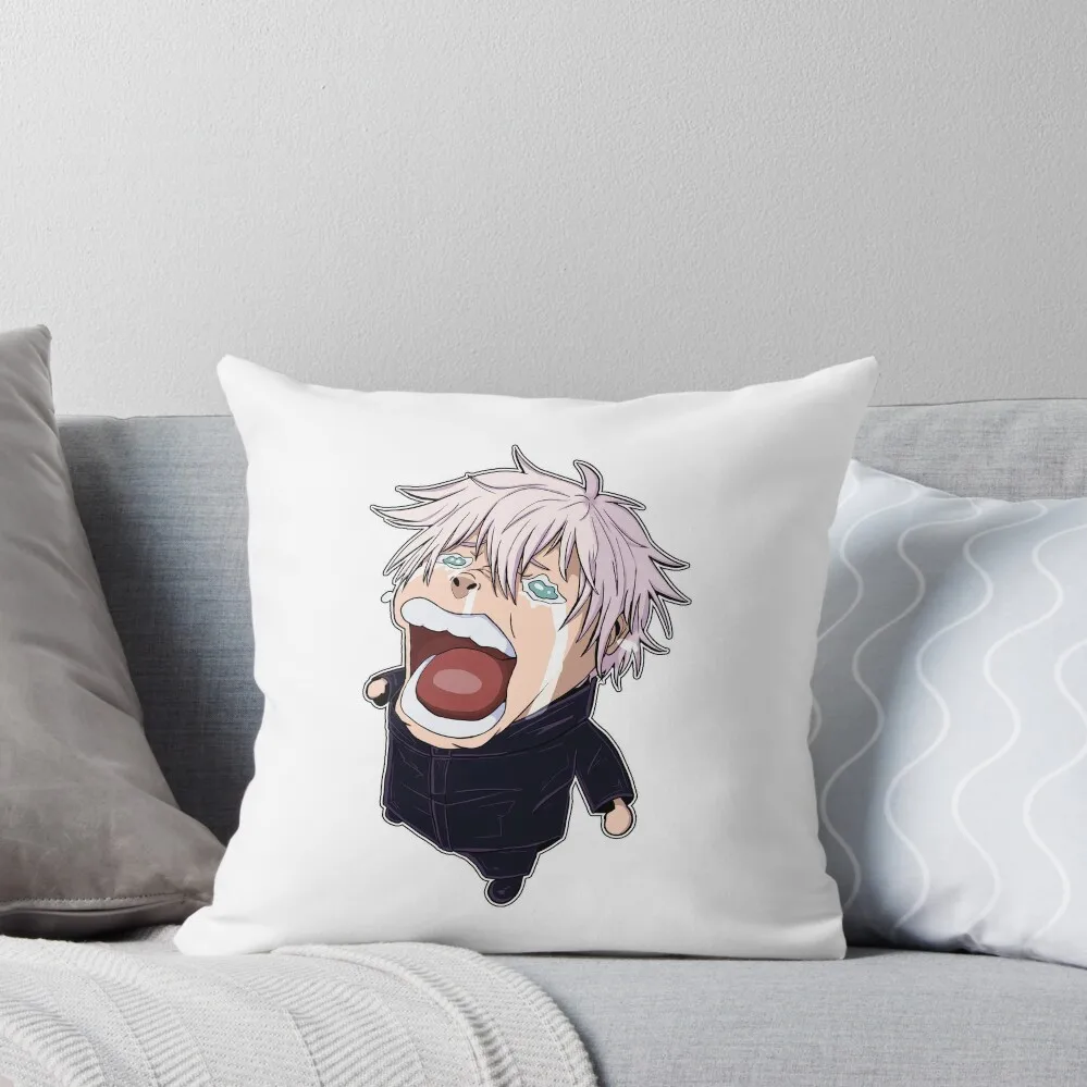 

Gojo Satoru Throw Pillow Christmas Cushion For Home Cushions Home Decor Decorative Sofa Cushion Sofa Cushion Cover pillow
