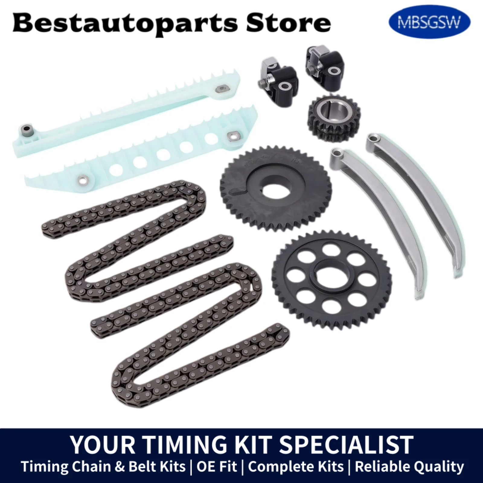 Timing Chain Kit for 00-10 Ford F150 Explorer Expediton E150 4.6L 9-0387SG