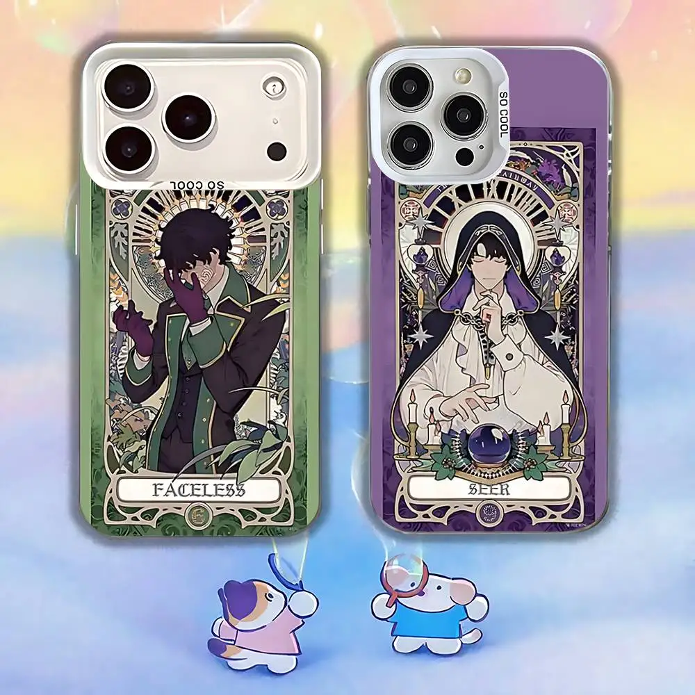 Casing Ponsel L-Lord of M-Mysteries Untuk iPhone 17,16,13,12,X,11,15,14,Pro,Max,Plus,SE4,Air,Mini Putih IMD HD Matte