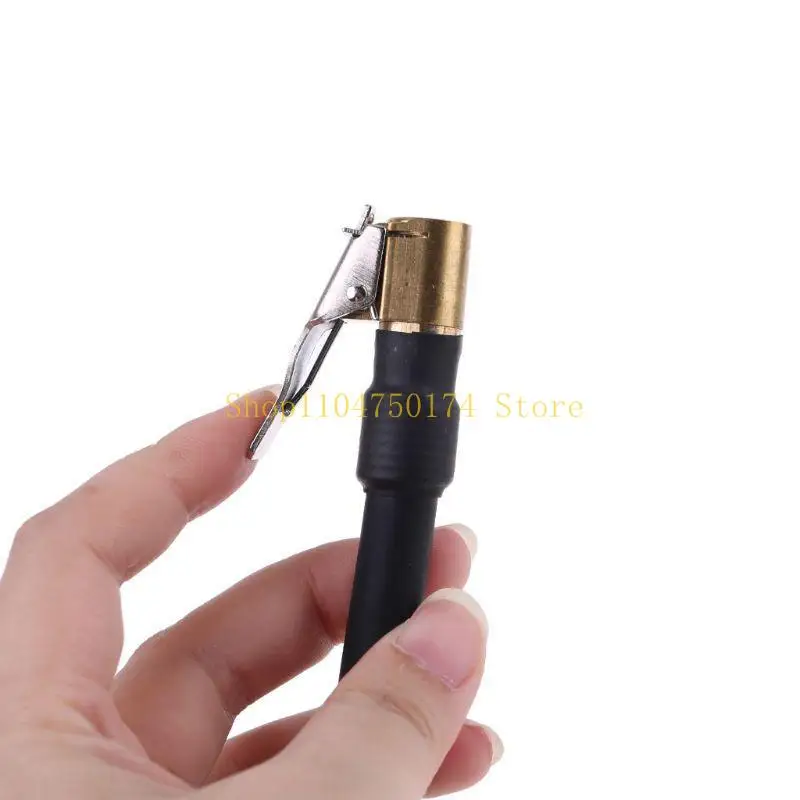 Car Tire Inflator Rubber Air Hose Clip On Air for Valve Tool Compressor Air Expansion Hose & Tire for Valve Top Sale