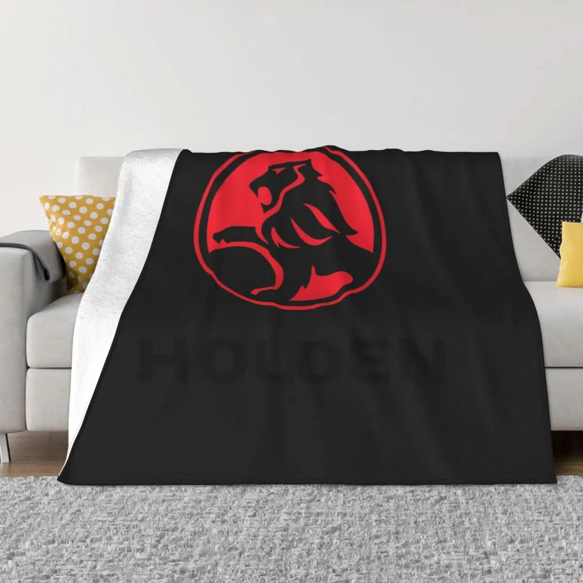 

Best seller holden logo merchandise essential t shirt Throw Blanket Luxury Brand Blanket Furry Blankets