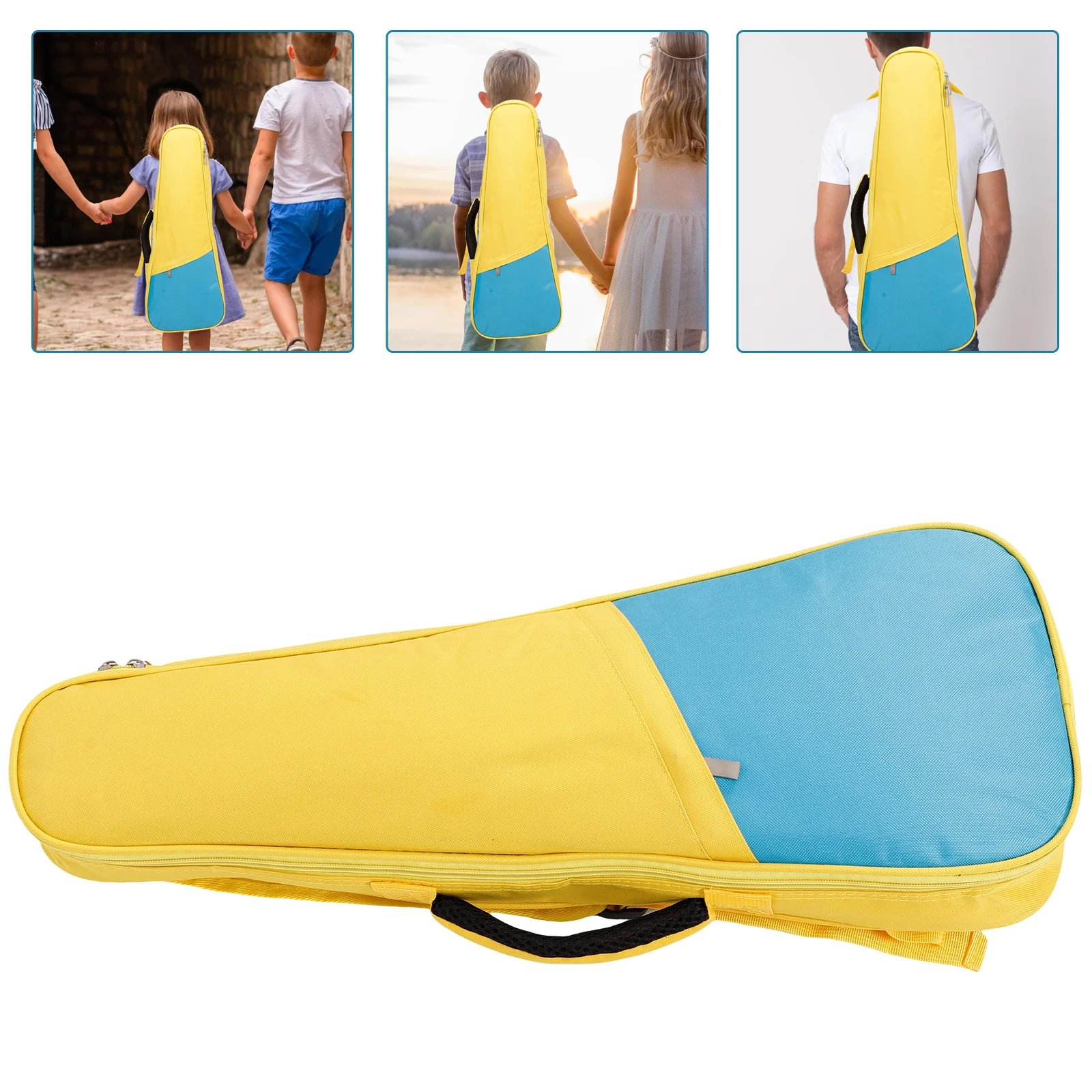 

Ukulele Guitar Case Bag Waterproof Concert Bags Carrying for Ukelele Cotton