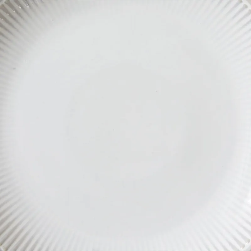 Sawyer Cream Stoneware Salad Plate