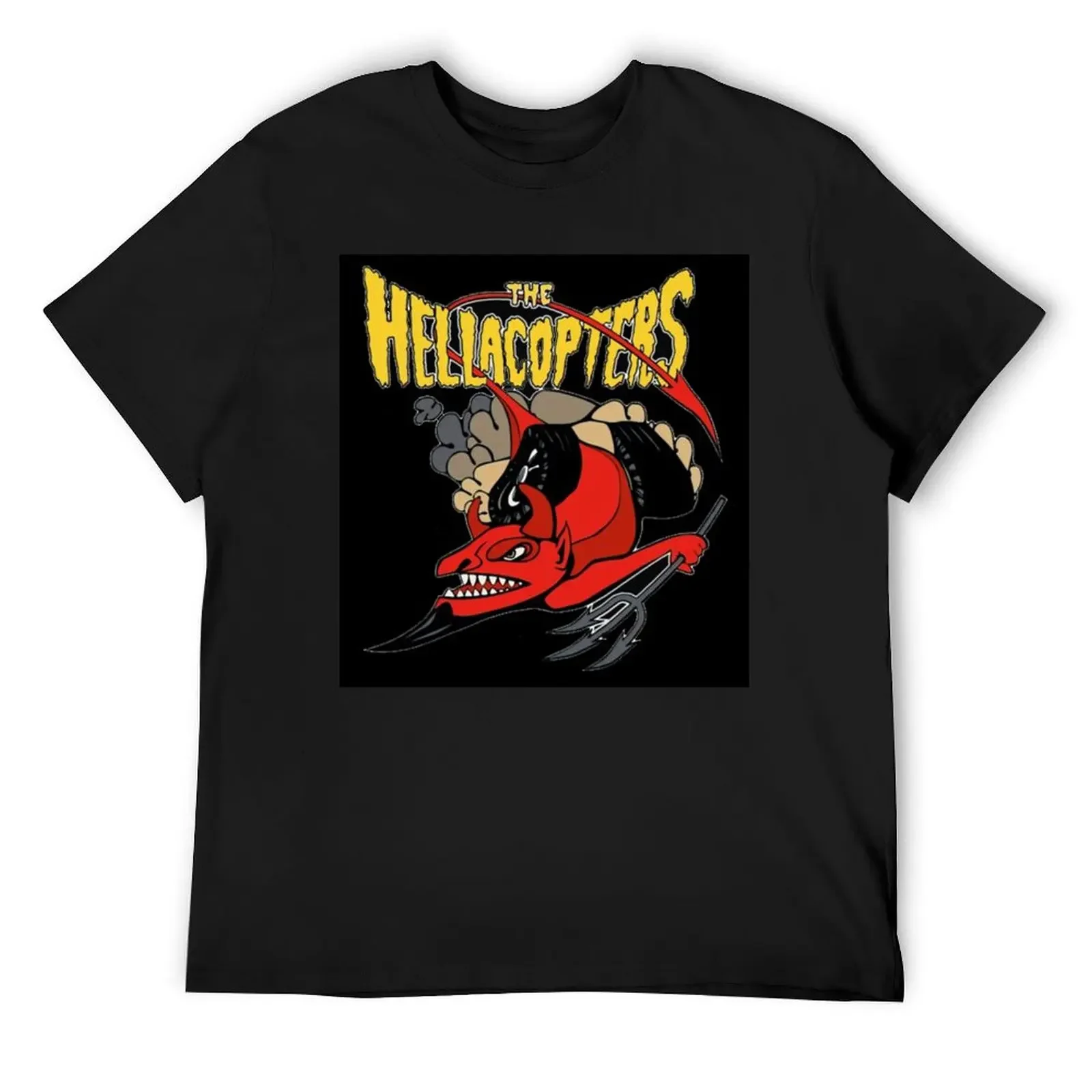 The Hellacopters T-Shirt korean fashion essential t shirt oversizeds mens shirts graphic tee