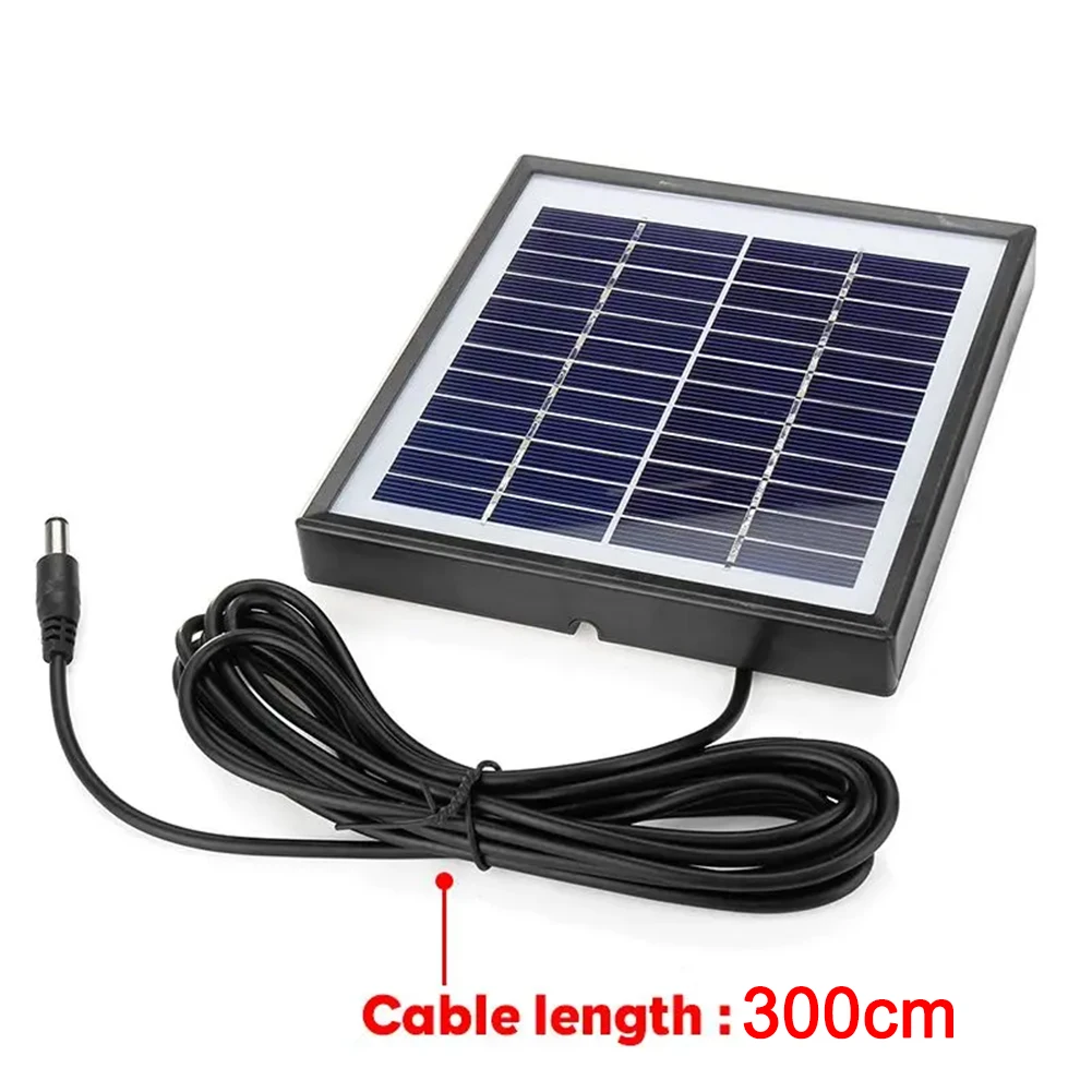 Charging Options Efficient Portable Solar Panel (5W 12V) Compatible with Vehicles & Marine Applications Including Long Cable