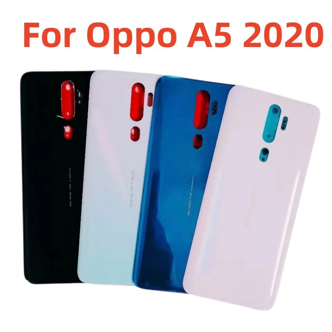 

6,5 "для Oppo A5 2020 задняя крышка батарейного отсека внешний корпус для OPPO A5 2020 Крышка батарейного отсека