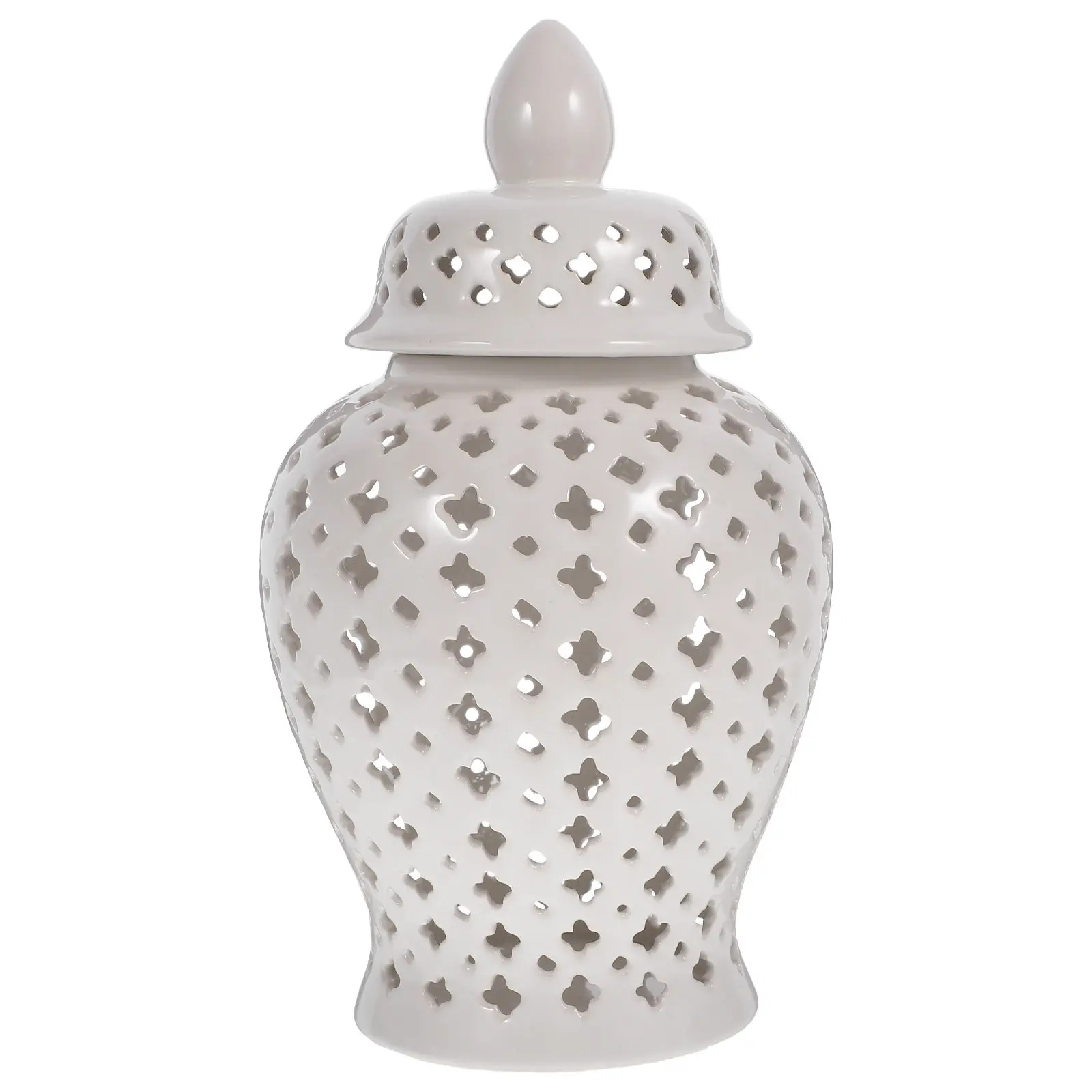 Vase à fleurs délicat en céramique ajourée, pot de présentation pour arrangements floraux, décoration intérieure, jardin, mariage, allée, pot de fleurs
