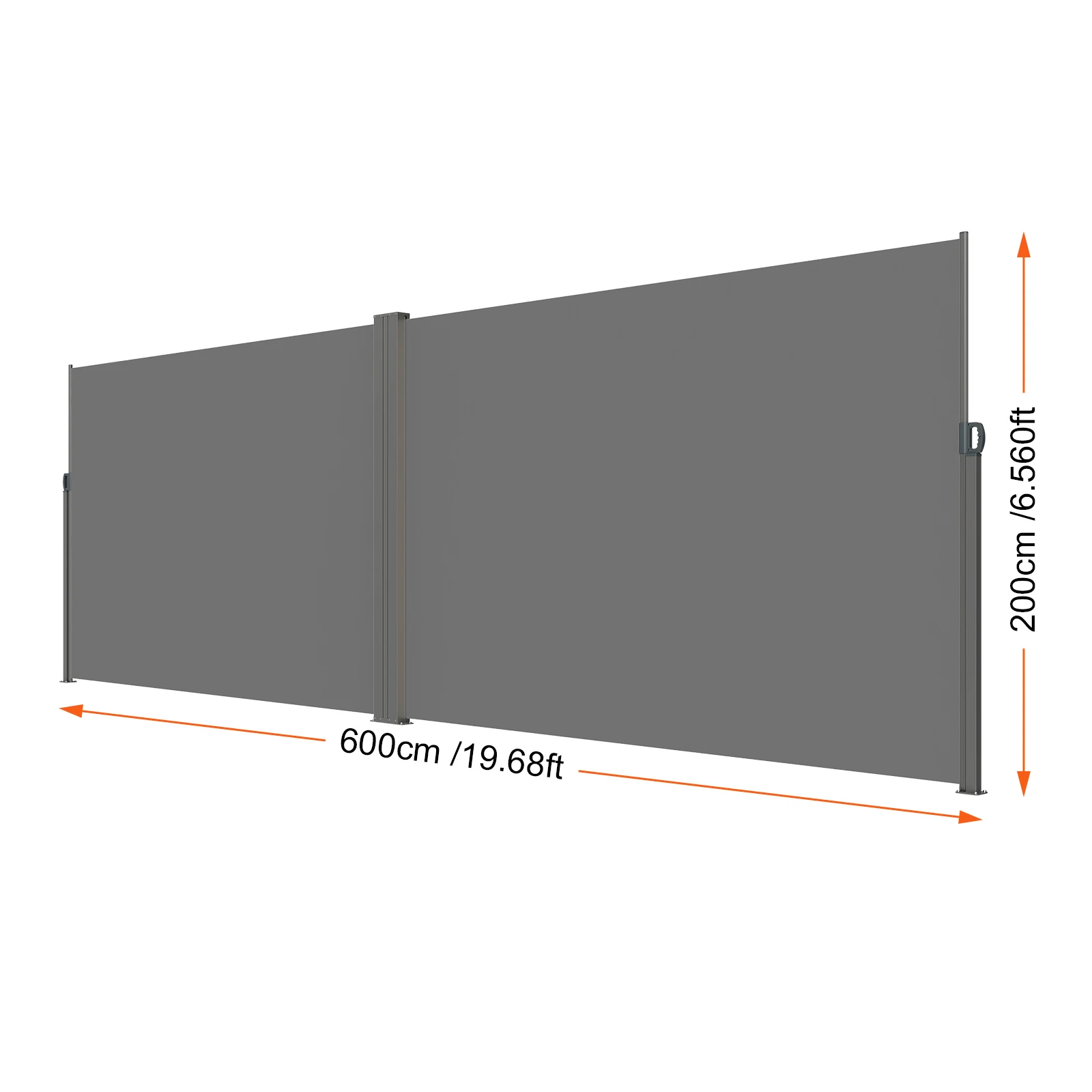 Variant: 200X600cm Gray