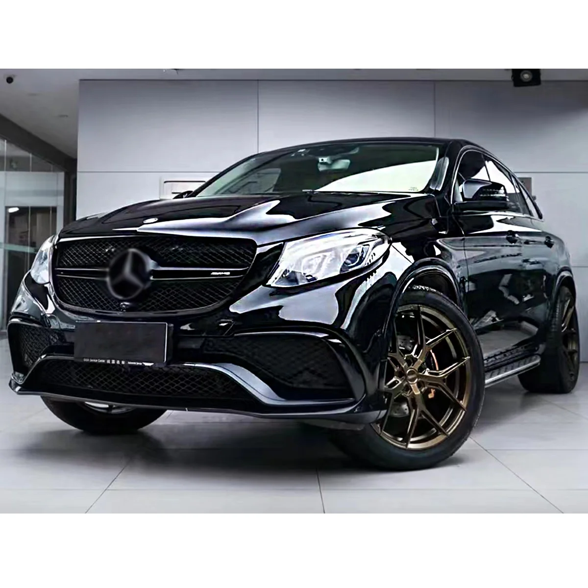 

For Mercedes Benz GLE Coupe W292 C292 2015 2016 2017 2018 2019 Year Facelift GLE63 Coupe Model with Bumpers Grilles